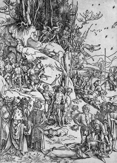 The Martyrdom of the Ten Thousand by Albrecht Dürer